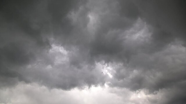 Clouds. The clouds grow swirl and grow. The weather is changing. Thunder Sky. Beautiful texture of the clouds.