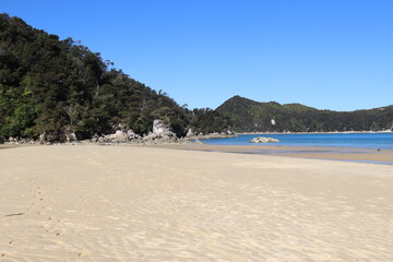Plage du parc Abel Tasman, Nouvelle Zélande