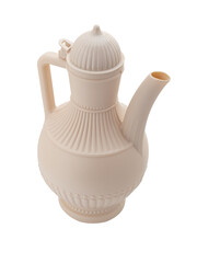 beige plastic jug for water or juice