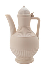 beige plastic jug for water or juice