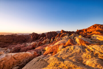 Obraz premium Valley of Fire State Park Landscape near Las Vegas, Nevada