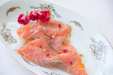 スモークサーモン