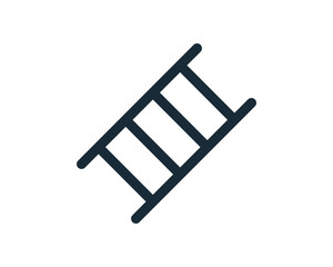 Ladder Icon Vector Logo Template Illustration Design