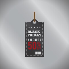 black friday sale tag