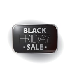 black friday sale label