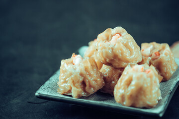 Chinese steam shrimp dumpling