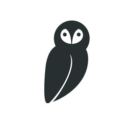 Vector owl icon.  Owl logo. Owl icon 