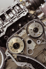 auto engine repair. timing chain.