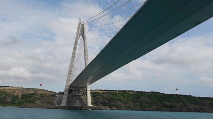 Obraz premium bridge over the bosphorus strait
