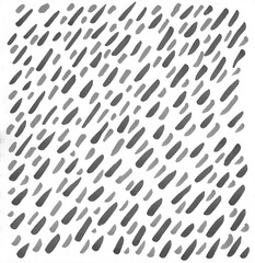 Abstract black white background drawn by hand markers, lines, dynamics