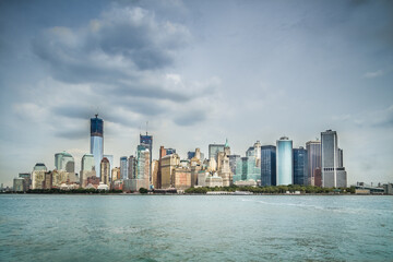 Fototapeta premium Manhattan Skyline in New York