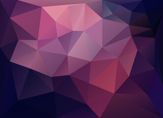 Abstract hipster geometric triangle galaxy sky background