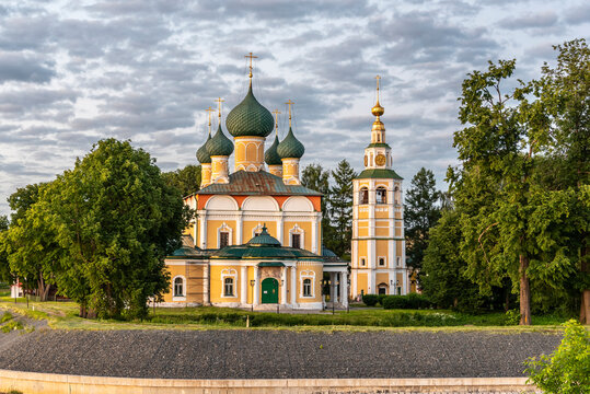 Spaso-Preobrazhensky Cathedral in Uglich Kremlin of Russia