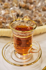 Arabic coffee in a cup