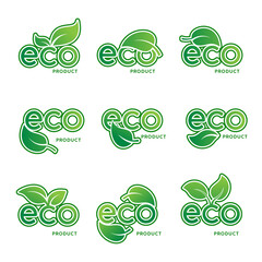 green eco label for natural product