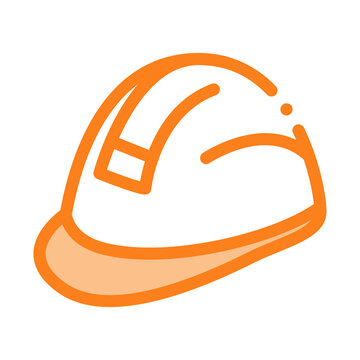 recommend clip art: builder heavy helmet icon vector. builder heavy helmet sign. color symbol illustration