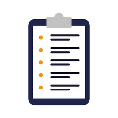 Isolated document icon vector design