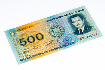 South America currancy banknote