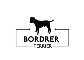 Border terrier - vector dog