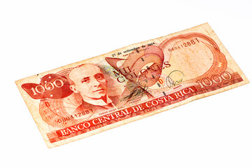 South America currancy banknote