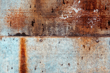 Corroded metal surface texture as background