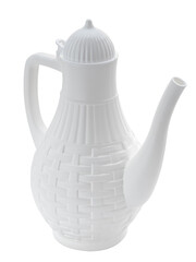 white plastic water jug with lid