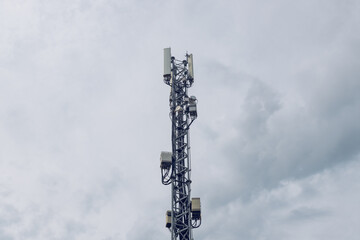 Telecommunication repeater tower for mobile phone communication industry