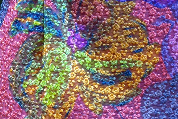 Obraz premium colorful fabric texture