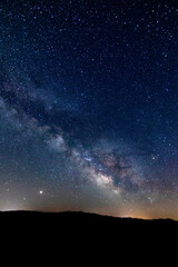 Fototapeta na wymiar Fantastic starry sky
