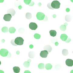 abstract green and white background with circles