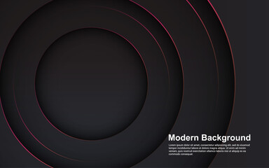 Illustration vector graphic of abstract background black color modern concept
