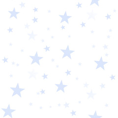 Fototapeta premium seamless pattern with stars blue and white