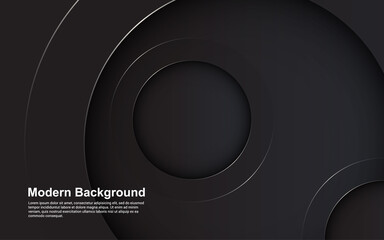 Illustration vector graphic of abstract background black color modern concept