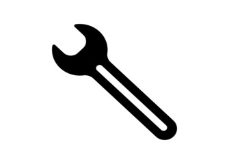wrench and screwdriver  Wrench Vector  icon