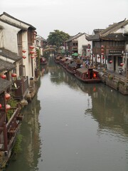 Fototapeta na wymiar canal in suzhou