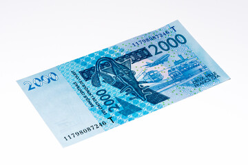 Currancy banknote of Africa