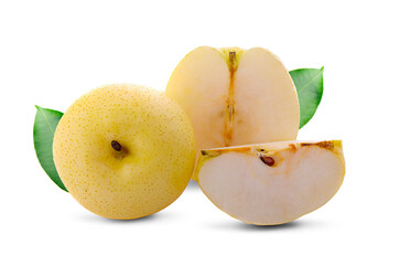 Barrow fruit isolated on white background with clipping path