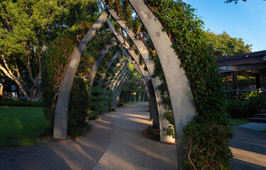 Brisbane's Southbank Arbour Arch