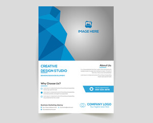 Creative Corporate & Business Flyer Brochure Template Design, abstract business flyer, vector template design. Brochure design, business template