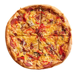 Fresh Italian pizza.