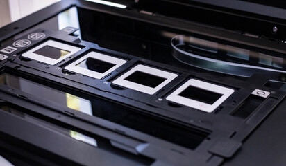 scan slides to transform them into digital data