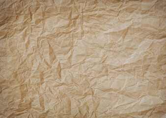 wrinkled kraft paper background ir texture