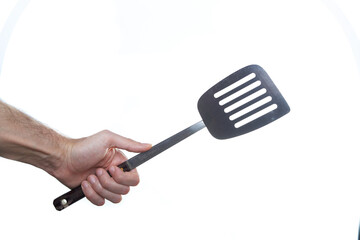 Man in the kitchen concept.