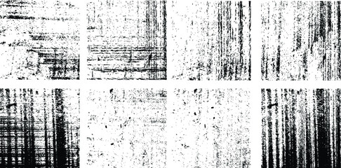 Set of Hearts . Grunge stamps collection.love Shapes for your design.Distressed symbols. Textured Valentine's Day signs.Vector illustration.