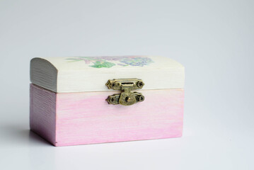 decorative handmade jewelry box for a young girl
