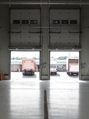 Open Cargo Doors Warehouse