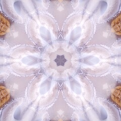 Geometric design, Mosaic of a kaleidoscope, abstract Mosaic Background, colorful Futuristic Background, geometric Triangular Pattern. Mosaic texture. Stained glass effect