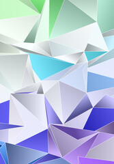 Abstract Low-Poly background. triangulated texture. Design 3d. Polygonal geometrical pattern. Triangular modern style