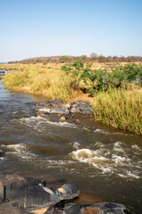 rivière Letaba, Parc national Kruger, Afrique du Sud