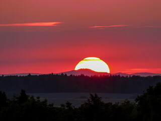 Obraz premium Sonnenuntergang